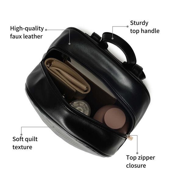 Fastrack LuxeQuilt Backpack - image number 9