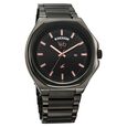 Vyb Orion By Fastrack Quartz Analog Black Dial Metal Strap Watch For Guys - image number 0