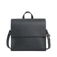 Fastrack College Satchel Bag for Women | Stylish Bag for Girls, Ladies, Women | Everyday Satchel for College, Work Made of High Quality Faux Leather (Black) - image number 0