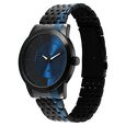 Vyb Phantom By Fastrack Quartz Analog Two Toned Dial Two Toned Stainless Steel Strap Watch For Guys - image number 2