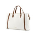 Fastrack Casual 14" Laptop Tote in White and  Tan - image number 3