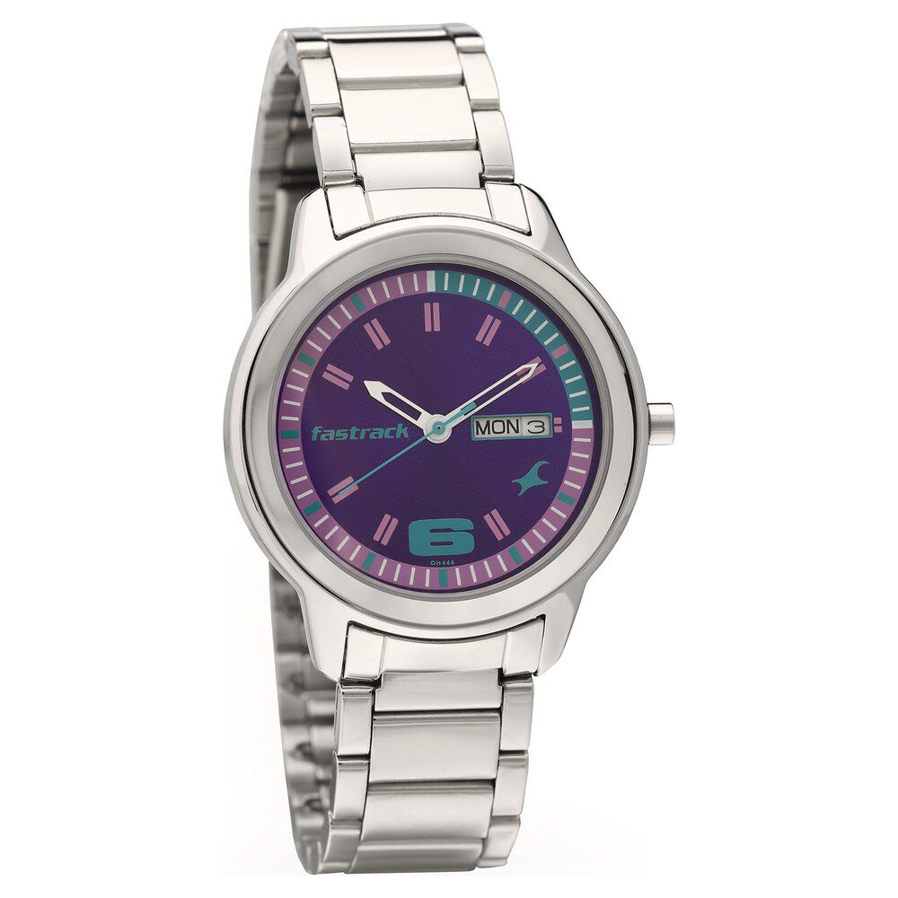 Fastrack purple watch outlet