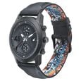 Fastrack Go Skate Quartz Multifunction Black Dial Leather Strap Watch for Guys - image number 2