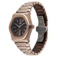 Vyb Limitless By Fastrack Quartz Analog Brown Dial Brown Metal Strap Watch For Guys - image number 2