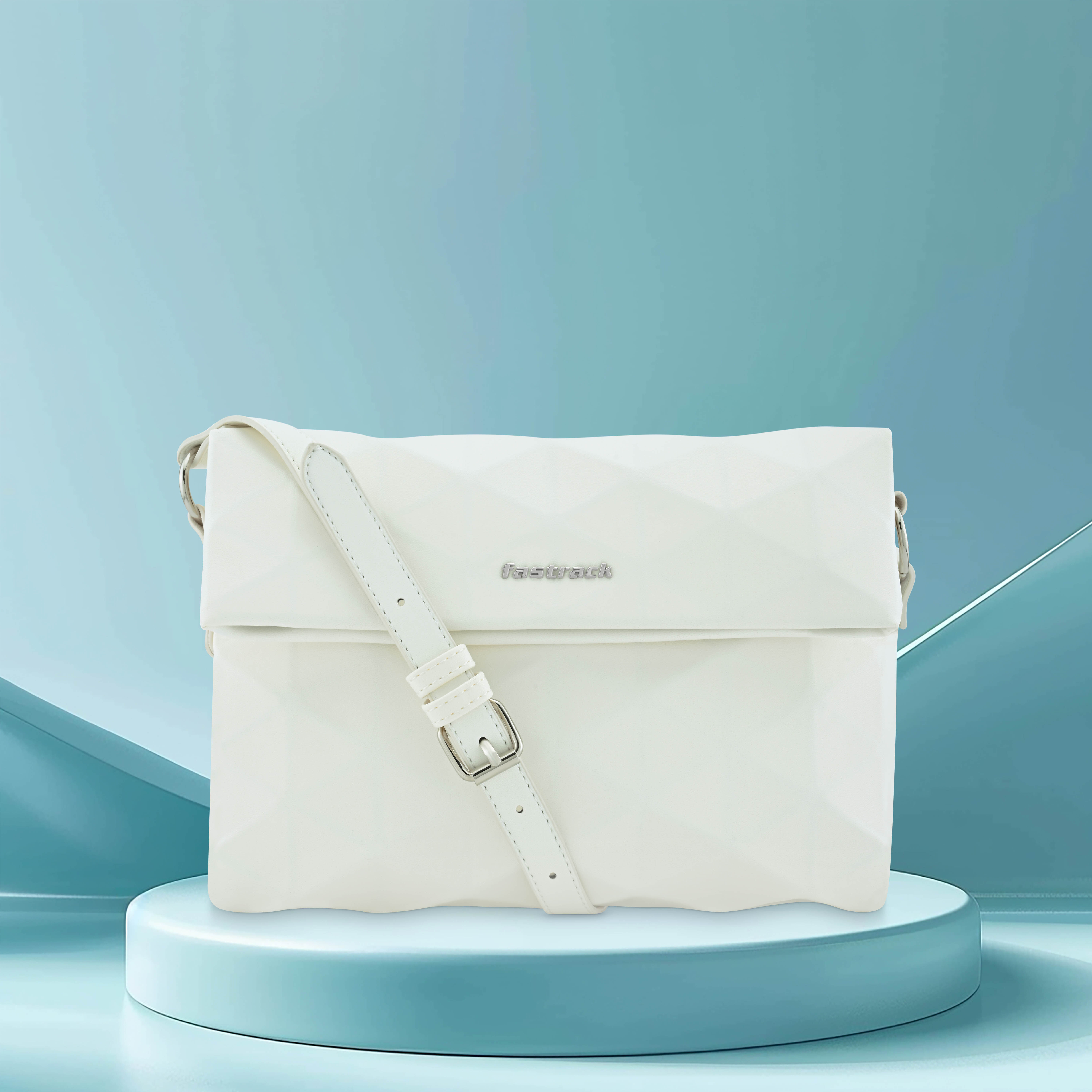 Buy Online Diamond-Dynamic Sling Bag - f244sllas06wh1 | Fastrack