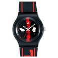 Fastrack Deadpool Quartz Analog Bicolour Dial Silicone Strap Unisex Watch