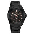 Vyb Challenger By Fastrack Quartz Analog Black Dial Black Stainless Steel Strap Watch For Guys - image number 2