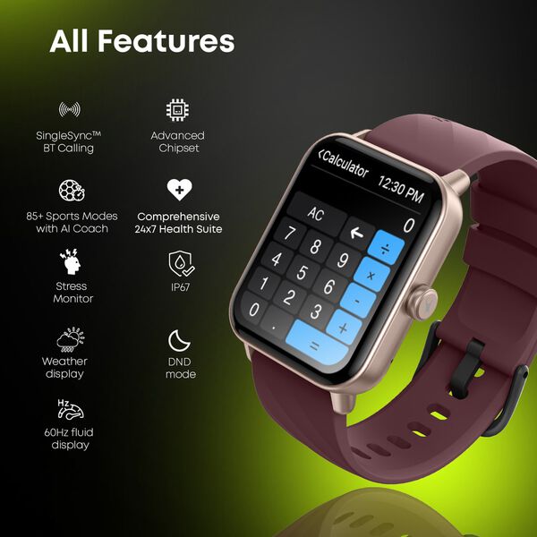 Fastrack Limitless Glide X Advanced UltraVU HD Display, BT Calling, 100+ Sports Modes & Watchface - image number 1