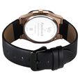 Fastrack Vyb Challenger Quartz Analog Black Dial Black Color Leather Strap Watch For Guys - image number 5