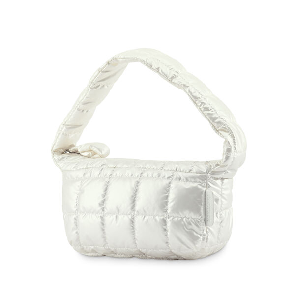 White Quilted Handheld - image number 2