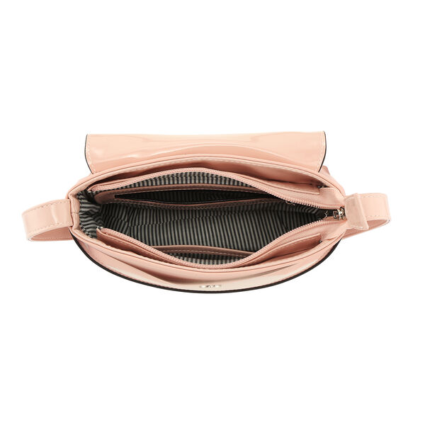 Fastrack Casual Sling Bag with Adjustable Sling in Pink - image number 5