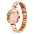 Fastrack Opulence Quartz Analog Rose Gold Dial Metal Strap Watch for Girls - image number 3