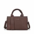 Chic brown satchel - image number 1