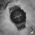 Fastrack Batman Quartz Analog with Day and Date Black Dial Stainless Steel Strap Watch for Guys - image number 0