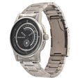 Fastrack Go Skate Quartz Analog with Day and Date Black Dial Stainless Steel Strap Watch for Guys - image number 2