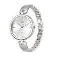 Fastrack Vyb Diva Quartz Analog Silver Dial Metal Strap Watch for Girls - image number 3
