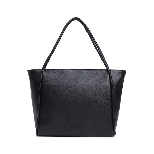 Fastrack Spacious Laptop Tote Bag for Women | Stylish Tote Bag for Girls, Ladies, Women | College Everyday Bag Made of High-Quality Faux Leather (Black) - image number 0