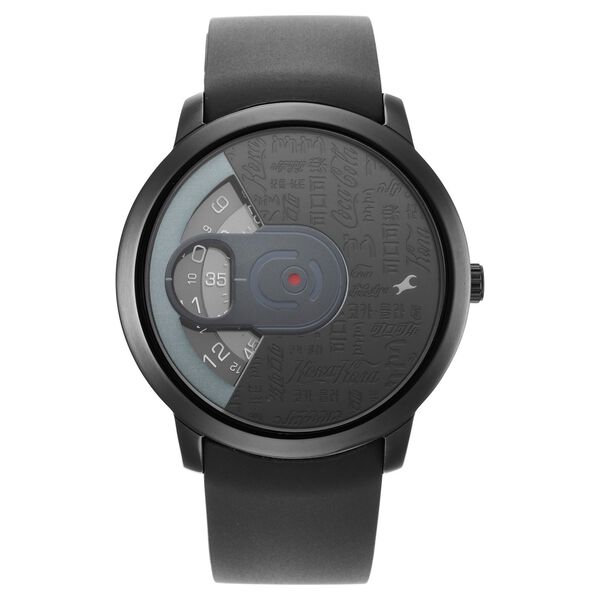 Fastrack Coca Cola Edition By Fastrack Quartz Analog Black Dial Plastic Strap Watch for Guys - image number 2