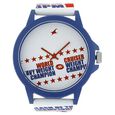 Fastrack All Nighters Quartz Analog Blue Dial Silicone Strap Unisex Watch