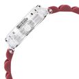 Fastrack Trendies Quartz Analog Maroon Dial Silicone Strap Watch for Girls - image number 2