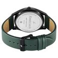 Fastrack Stunners Quartz Analog Black Dial Green Leather Strap Watch For Guys - image number 4