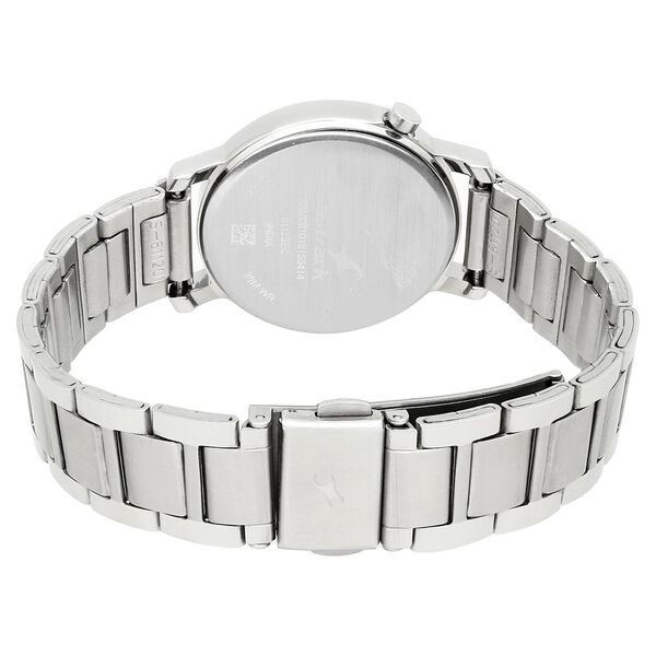 Fastrack Road Trip Quartz Analog Grey Dial Stainless Steel Strap Watch for Girls - image number 4
