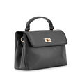 Fastrack Black Satchel with Gold Accents - image number 3