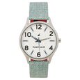 Fastrack Denim Quartz Analog White Dial Leather Strap Watch for Guys - image number 1
