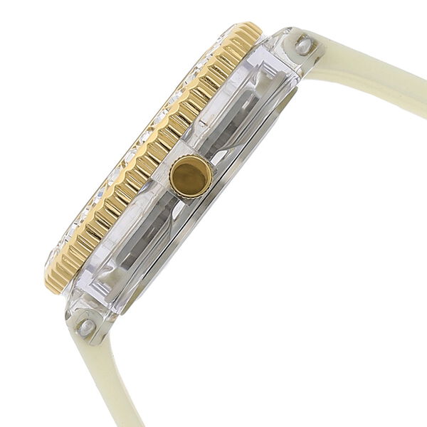 Fastrack Quartz Analog Silver Dial Plastic Strap Watch for Girls - image number 2