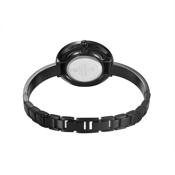 Fastrack Vyb Starlet Quartz Analog Black Dial Metal Strap Watch for Girls - image number 5
