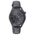 Fastrack Space Rover Quartz Analog Purple Dial Leather Strap Watch for Girls