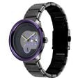 Fastrack Multifunction Textured Black Dial Men's Watch with Integrated Black Metal Bracelet - image number 2