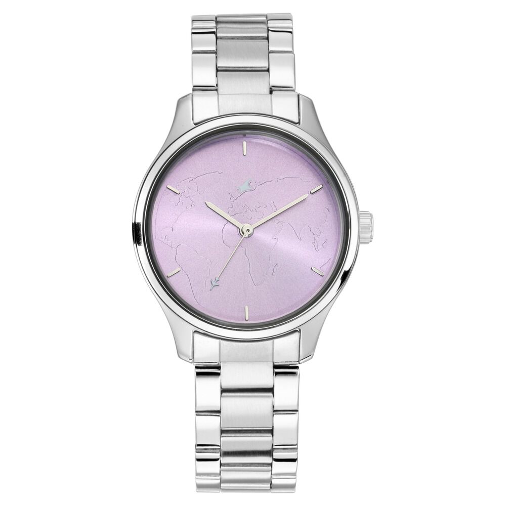 Fastrack purple hot sale dial watch