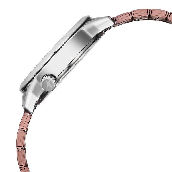 Fastrack Exuberant Quartz Multifunction Brown Dial Metal Strap Watch for Guys - image number 4