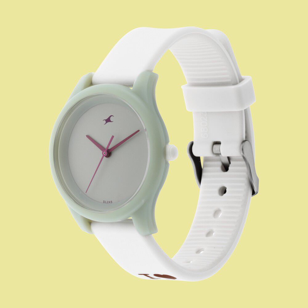 Fastrack watch outlet silicone strap