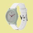 Fastrack Monochrome Quartz Analog Grey Dial Silicone Strap Watch for Girls - image number 2