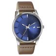 Fastrack Stunners Quartz Analog Blue Dial Leather Strap Watch for Guys - image number 1