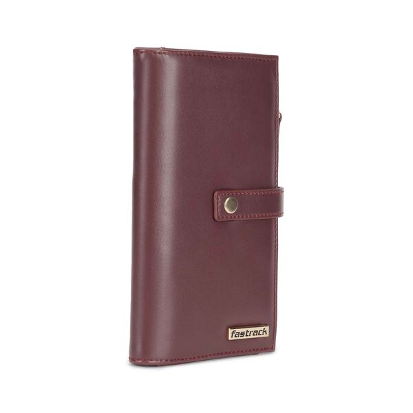 Cherry snapfold wallet - image number 2