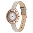 Fastrack Vyb Halo Quartz Analog Beige Dial Leather Strap Watch For Girls - image number 4