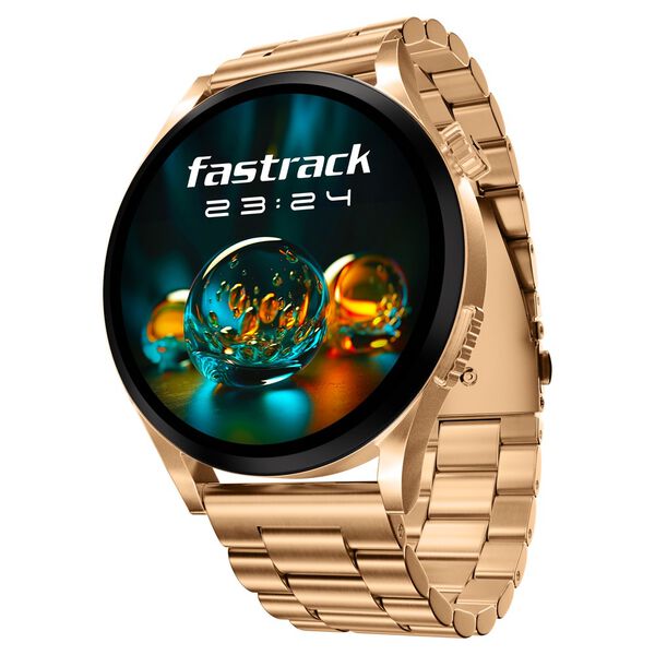 Fastrack Radiant FX4 Premium Metal Smartwatch with 3.8 cm EdgeX AMOLED Display, Functional Crown - image number 0
