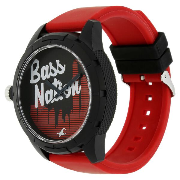 Fastrack Quartz Analog Black Dial Plastic Strap Watch for Unisex - image number 1