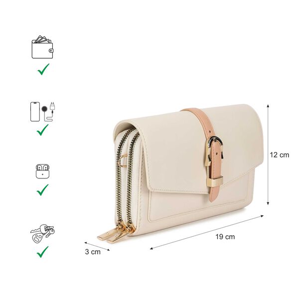 Buckle belle sling - off white - image number 2