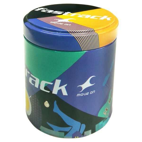 Fastrack Denim Quartz Analog Digital Black Dial Denim Strap Watch for Guys - image number 5