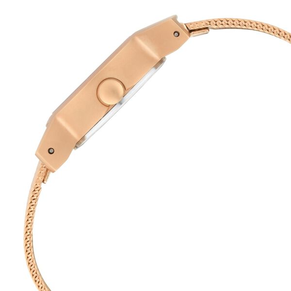 Fastrack Hitlist Quartz Analog with Date Rose Gold Dial Stainless Steel Strap Watch for Girls - image number 3