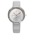 Fastrack Younique Quartz Analog Mother Of Pearl Dial LeatherStrap Watch For Girls - image number 1
