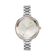 Fastrack Stunners Quartz Analog Silver dial Stainless Steel Strap Watch for Girls - image number 0