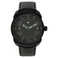 Fastrack Quartz Analog Grey Dial Leather Strap Watch for Guys