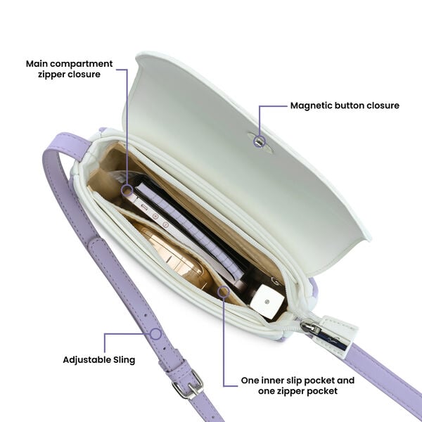 Half-Moon Chic Sling Bag - image number 8