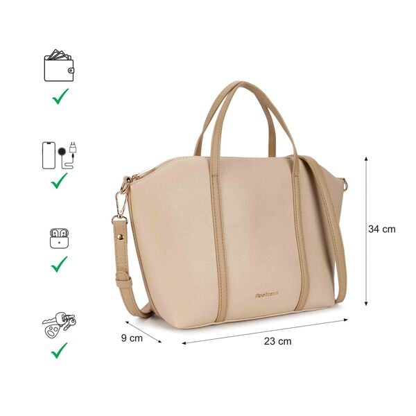 Fastrack Urban Chic Satchel Bag - image number 8