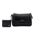Fastrack Puff Sling with Detachable Pouch in Black - image number 2
